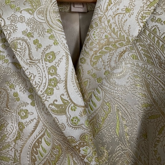 Magaschoni silk paisley blazer, size 2 - Picture 10 of 13